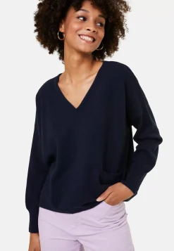 Maison Montagut Pulls>Pull Court En Cachemire Avec Poche - Balba