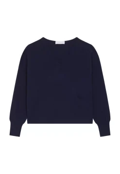 Maison Montagut Pulls>Pull Court En Cachemire Avec Poche - Balba