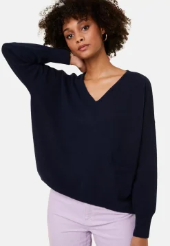 Maison Montagut Pulls>Pull Court En Cachemire Avec Poche - Balba