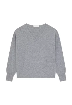 Maison Montagut Pulls>Pull Court En Cachemire Avec Poche - Balba