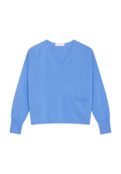 Maison Montagut Pulls>Pull Court En Cachemire Avec Poche - Balba