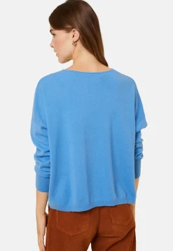 Maison Montagut Pulls>Pull Court En Cachemire Avec Poche - Balba