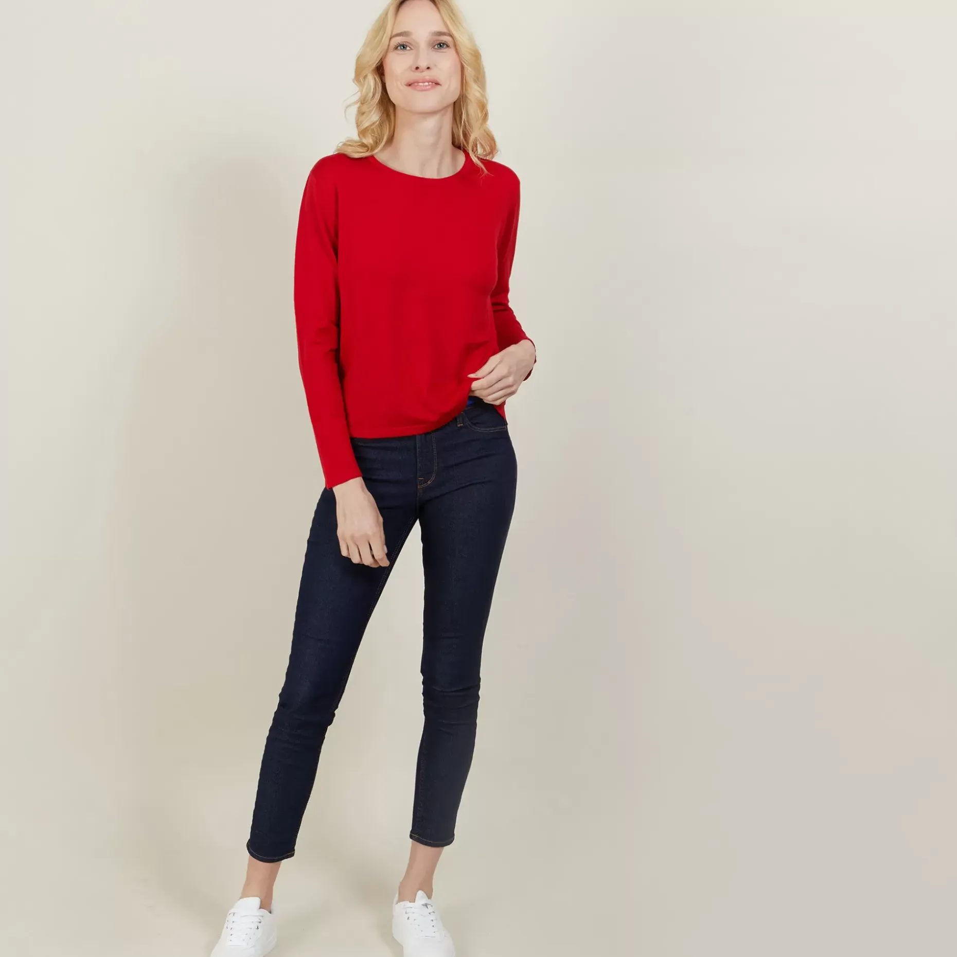 Maison Montagut Pulls>Pull Court En Laine Merinos - Les Halles