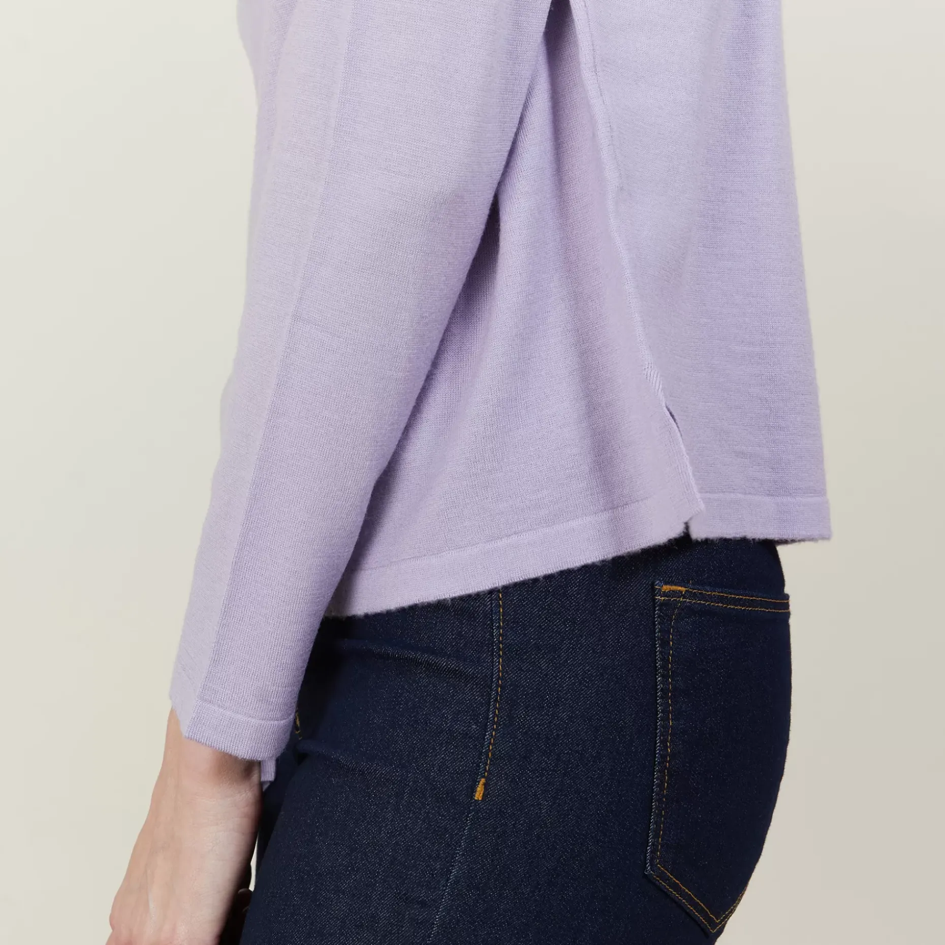 Maison Montagut Pulls>Pull Court En Laine Merinos - Les Halles