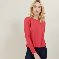 Maison Montagut Pulls>Pull Court En Laine Merinos - Les Halles