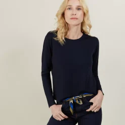 Maison Montagut Pulls>Pull Court En Laine Merinos - Les Halles