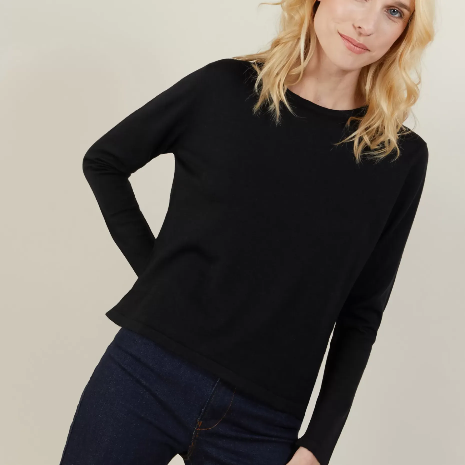 Maison Montagut Pulls>Pull Court En Laine Merinos - Les Halles