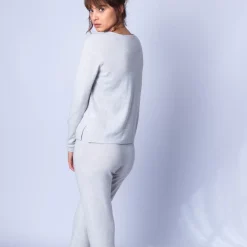 Maison Montagut Pulls>Pull Court Fentes Cotes En Cachemire - Harmonie