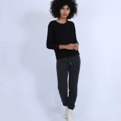 Maison Montagut Pulls>Pull Court Fentes Cotes En Cachemire - Ophelie