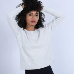 Maison Montagut Pulls>Pull Court Fentes Cotes En Cachemire - Ophelie