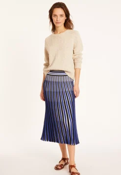 Maison Montagut Pulls>Pull Emmanchures Marteau En Coton Et Lin - Mick