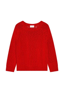 Maison Montagut Pulls>Pull Emmanchures Marteau En Coton Et Lin - Mick
