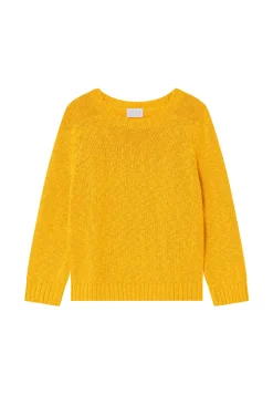 Maison Montagut Pulls>Pull Emmanchures Marteau En Coton Et Lin - Mick