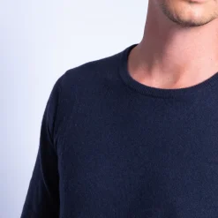 Maison Montagut Pulls>Pull En Cachemire A Col Rond - Faustin