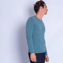 Maison Montagut Pulls>Pull En Cachemire A Col Rond - Faustin