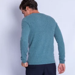 Maison Montagut Pulls>Pull En Cachemire A Col Rond - Faustin