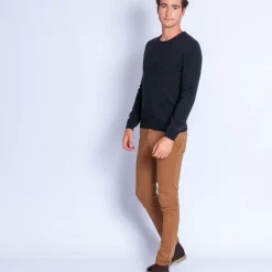 Maison Montagut Pulls>Pull En Cachemire A Col Rond - Faustin