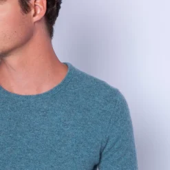 Maison Montagut Pulls>Pull En Cachemire A Col Rond - Faustin