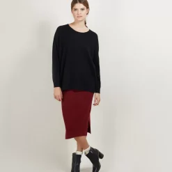 Maison Montagut Pulls>Pull En Cachemire Boutonne Au Dos - Bahia