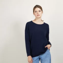 Maison Montagut Pulls>Pull En Cachemire Boutonne Au Dos - Bahia