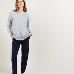 Maison Montagut Pulls>Pull En Cachemire Boutonne Au Dos - Bahia