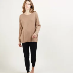 Maison Montagut Pulls>Pull En Cachemire Boutonne Au Dos - Bahia