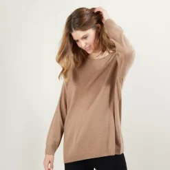 Maison Montagut Pulls>Pull En Cachemire Boutonne Au Dos - Bahia