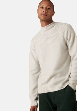 Maison Montagut Pulls>Pull En Cachemire Col Avec Jeu De Mailles - Arman