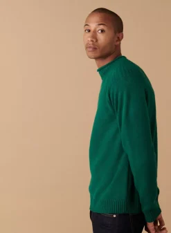 Maison Montagut Pulls>Pull En Cachemire Col Avec Jeu De Mailles - Arman