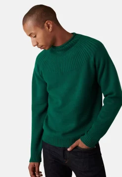 Maison Montagut Pulls>Pull En Cachemire Col Avec Jeu De Mailles - Arman