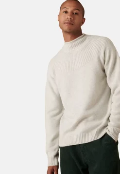 Maison Montagut Pulls>Pull En Cachemire Col Avec Jeu De Mailles - Arman