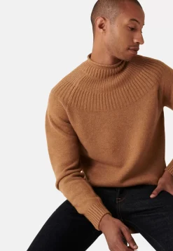 Maison Montagut Pulls>Pull En Cachemire Col Avec Jeu De Mailles - Arman