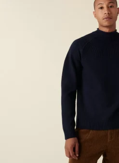 Maison Montagut Pulls>Pull En Cachemire Col Avec Jeu De Mailles - Arman