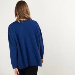 Maison Montagut Pulls>Pull En Cachemire Col V Avec Fentes - Brendao
