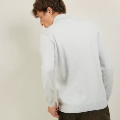 Maison Montagut Pulls>Pull En Cachemire Col Zippe - Blaise
