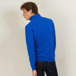 Maison Montagut Pulls>Pull En Cachemire Col Zippe - Blaise