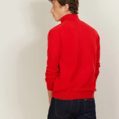 Maison Montagut Pulls>Pull En Cachemire Col Zippe - Blaise