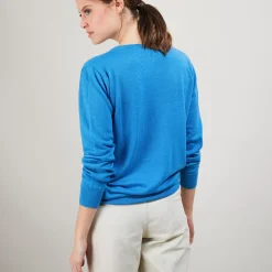 Maison Montagut Pulls>Pull En Cachemire Lin - Blondie