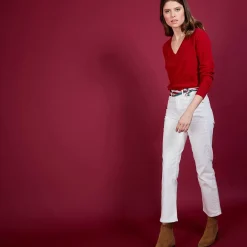 Maison Montagut Pulls>Pull En Cachemire Lin - Blondie