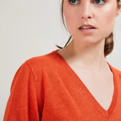 Maison Montagut Pulls>Pull En Cachemire Lin - Blondie