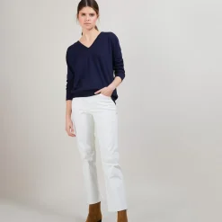 Maison Montagut Pulls>Pull En Cachemire Lin - Blondie