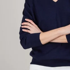 Maison Montagut Pulls>Pull En Cachemire Lin - Blondie