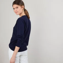 Maison Montagut Pulls>Pull En Cachemire Lin - Blondie