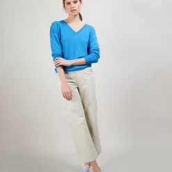Maison Montagut Pulls>Pull En Cachemire Lin - Blondie