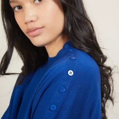 Maison Montagut Pulls>Pull En Laine Boutons Epaule - Gipsy