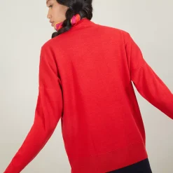 Maison Montagut Pulls>Pull En Laine Boutons Epaule - Gipsy