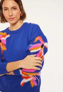 Maison Montagut Pulls>Pull Fantaisie En Coton Bio - Mariane
