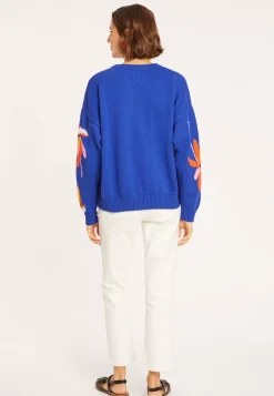 Maison Montagut Pulls>Pull Fantaisie En Coton Bio - Mariane