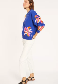 Maison Montagut Pulls>Pull Fantaisie En Coton Bio - Mariane