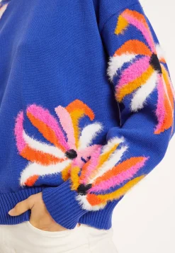 Maison Montagut Pulls>Pull Fantaisie En Coton Bio - Mariane